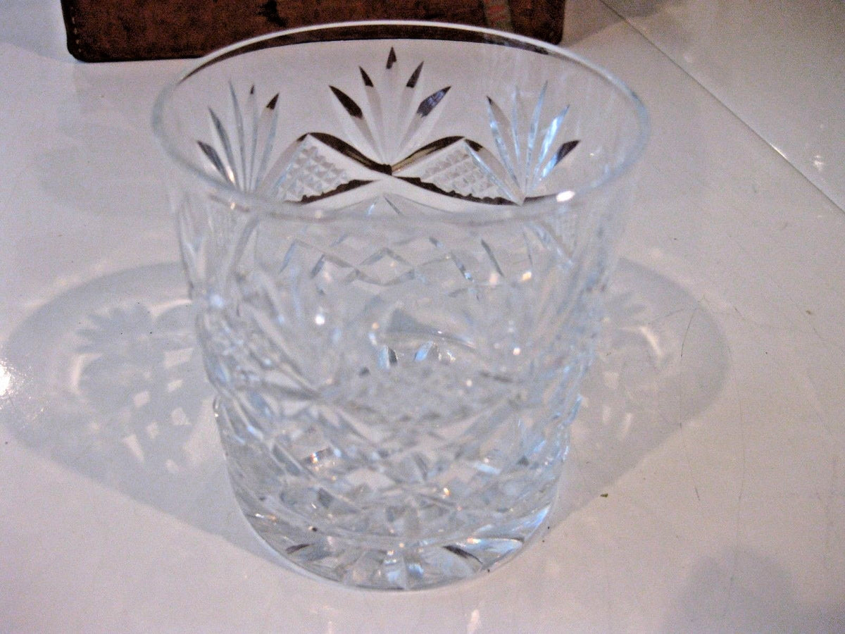 Thomas Webb Old Fashion Tumbler Cut Crystal Tumbler
