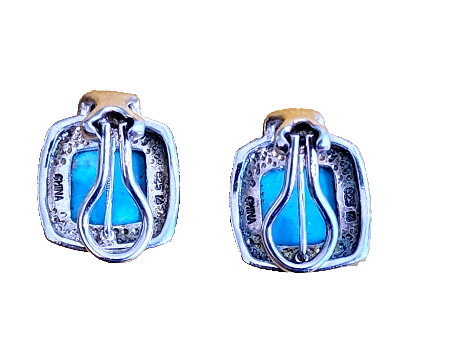 Turquoise Sterling Silver Earrings