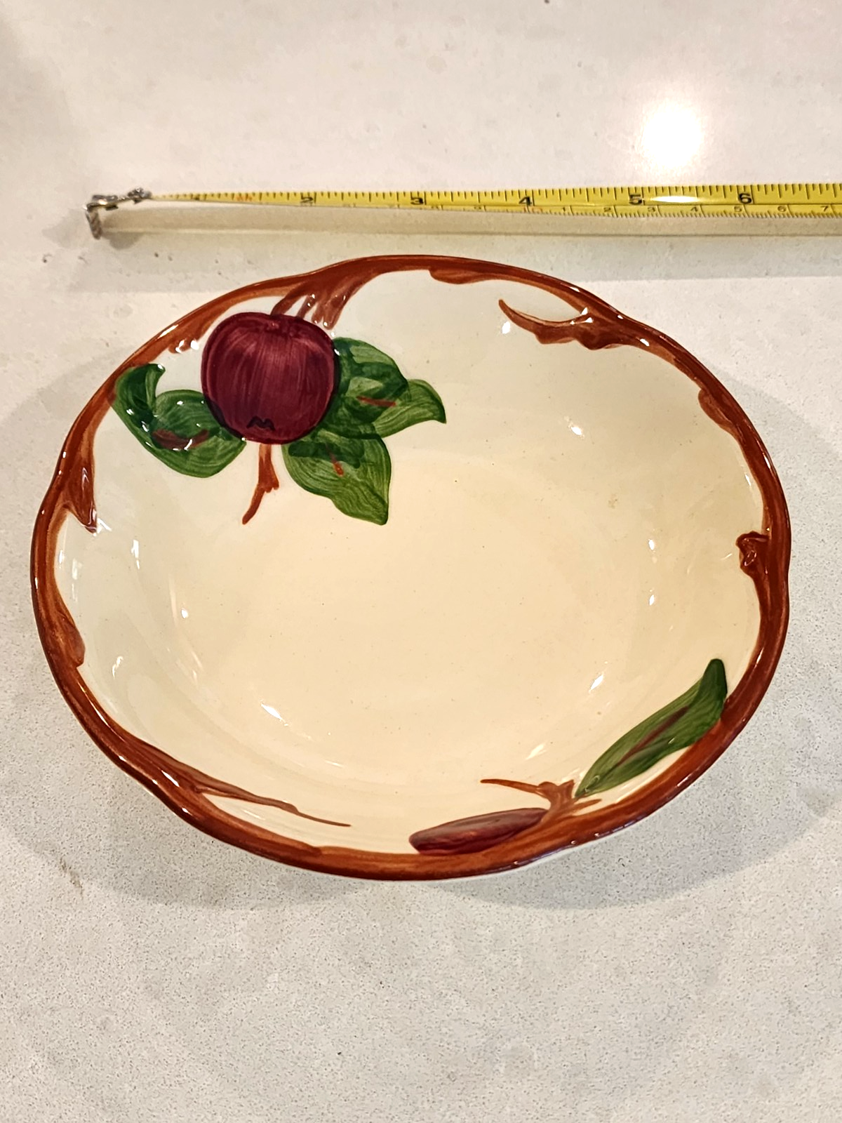 Vintage Franciscan Apple (USA) Sauce/Berry Bowl 5.25" Handpainted