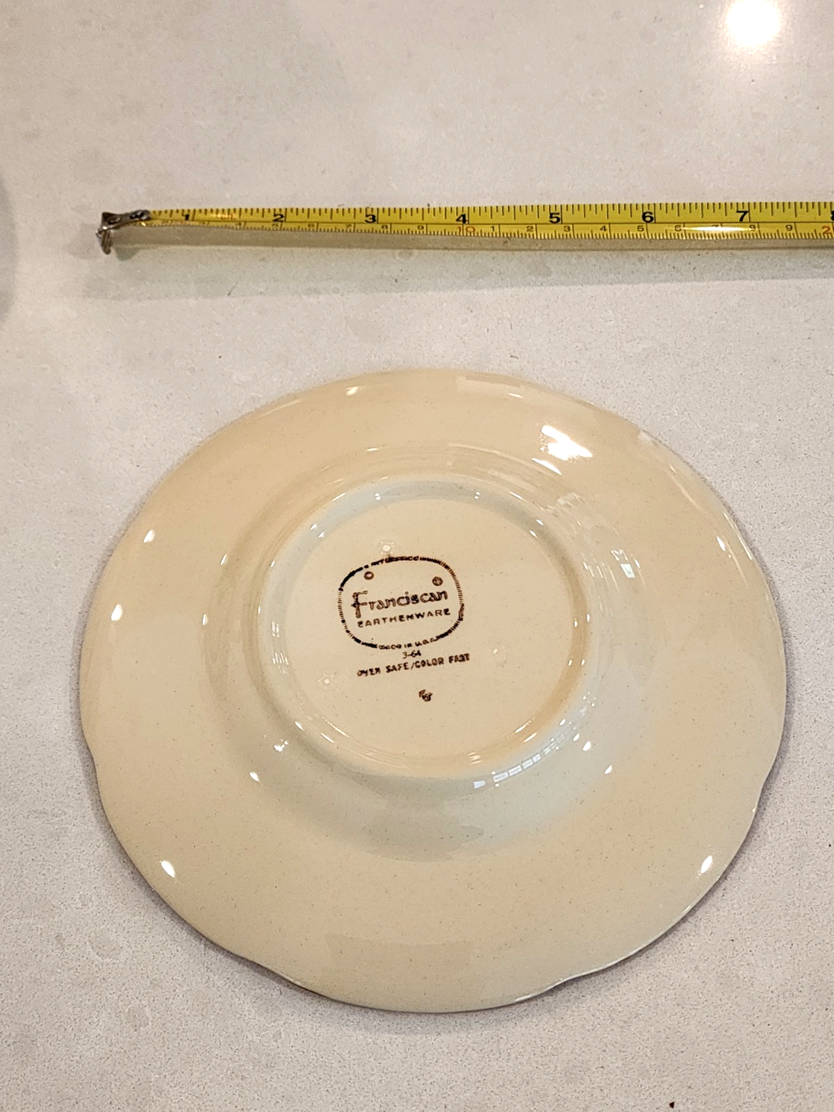 Franciscan Apple Ware Pattern Bread & Butter Plate 6.5" Hand Decorated USA