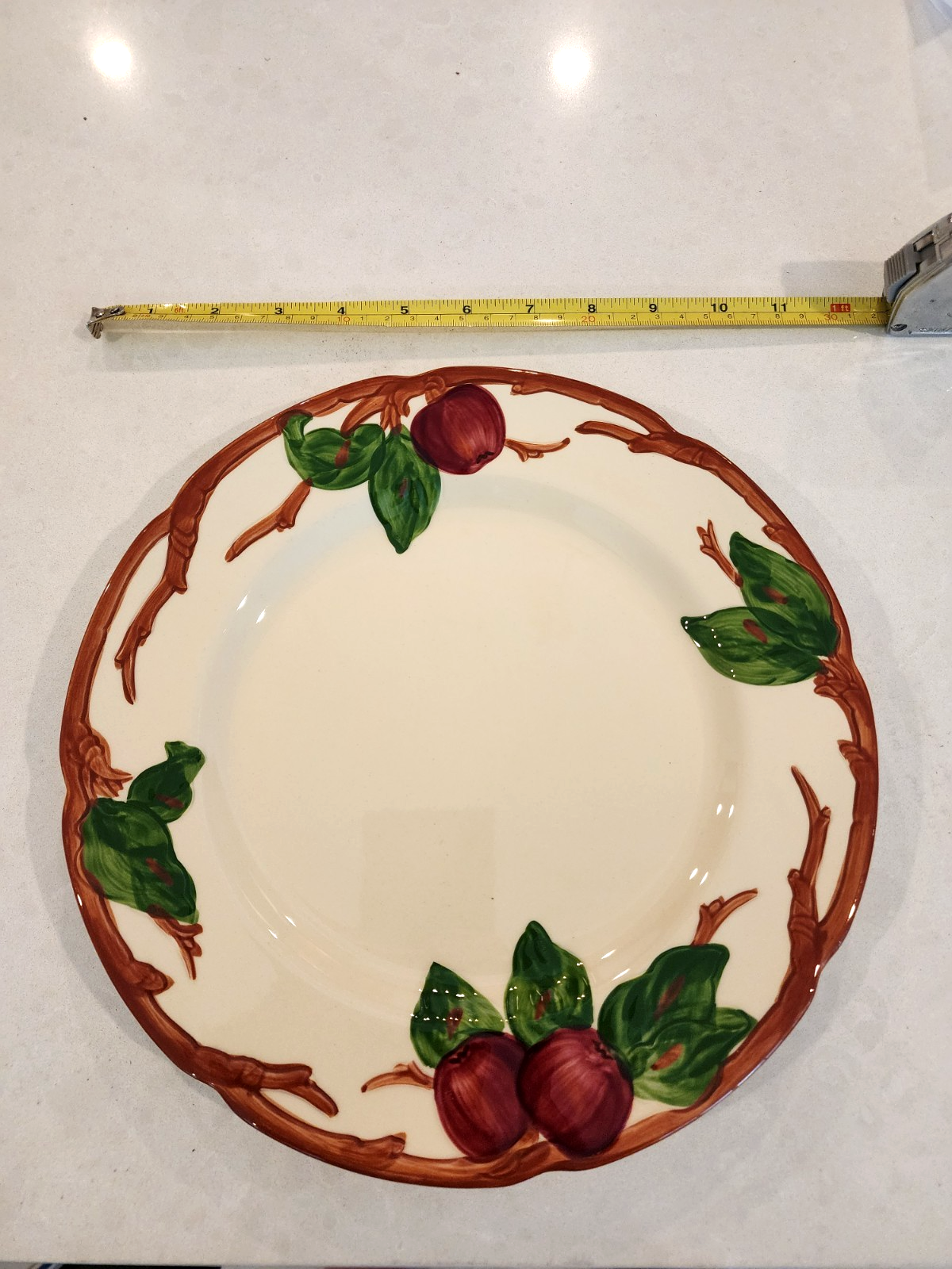 Vintage Franciscan Apple Dinner Plate 10 5/8"  Early 60's