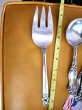 International Royal Danish Medium Solid Cold Meat Serving Fork 8 7/8"
