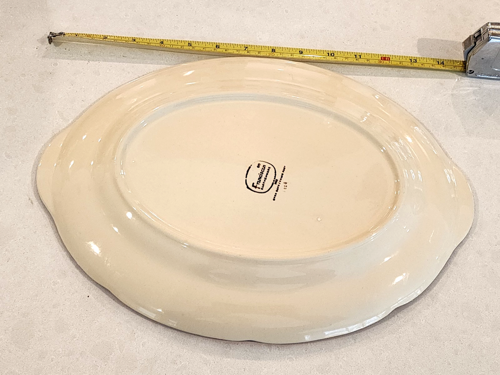 Franciscan Apple Oval Platter 14 1/2"