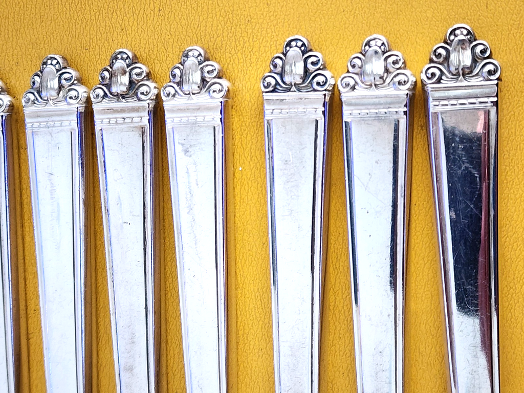 Juliana by Watson Sterling Silver 12 Knife Set Modern 8 3/4"