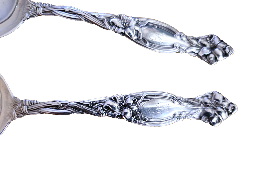 International Silver Sterling Frontenac Round Soup Gumbo Spoon